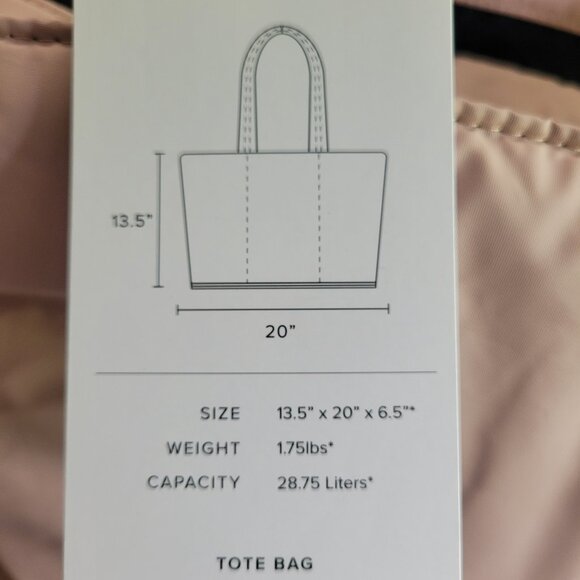 CALPAK Luka Expandable Laptop Tote in Rose Quartz - Picture 5 of 16